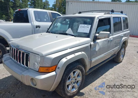 2008 Jeep Commander Overland из США, поврежденный, VIN 1J8HH68258C111540